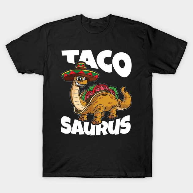 Taco Saurus T-Shirt by catalinahogan